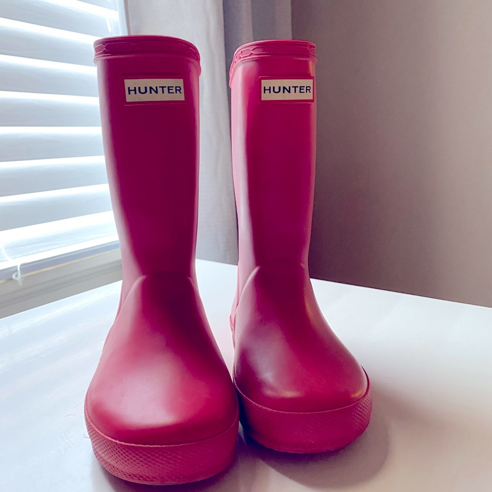 Hunter rain boots